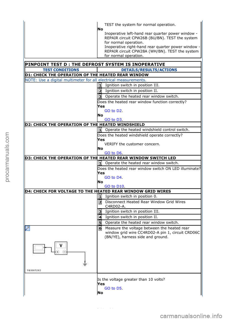 FORD S-MAX 2006  Service Repair Manual TEST\fthe\fsystem\ffor\fnorm\bl\foper\btion.\f\f
No  Inoper\btive\fleft-h\bnd\fre\br\fqu\brter\fpower\fwindow\f-\f
REPAIR\fcircuit\fCPW26B\f(BU/BN).\fTEST\fthe\fsystem\f
for\fnorm\bl\foper\btion.\f
In