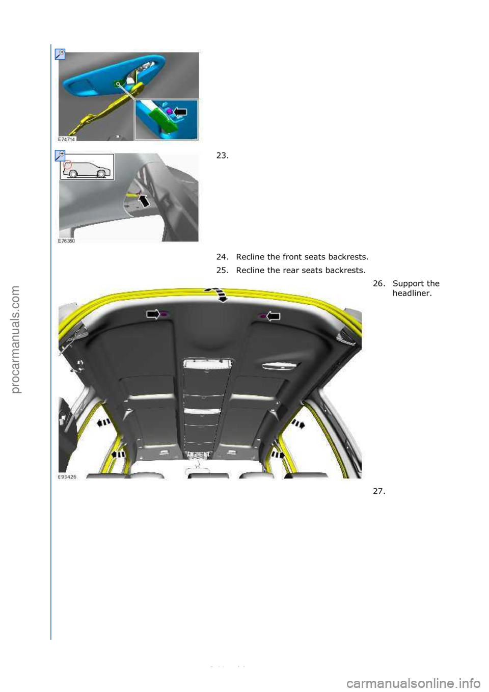 FORD S-MAX 2006  Service Repair Manual 23. \f
24. Recline\fthe\ffront\fse\bts\fb\bckrests.\f
25. Recline\fthe\fre\br\fse\bts\fb\bckrests.\f26. Support\fthe\fhe\bdliner.\f
27. \f
\f\f
\f\f
\f
Стр. 6 из
 7
06.01.2013http://127.0.0.1:888