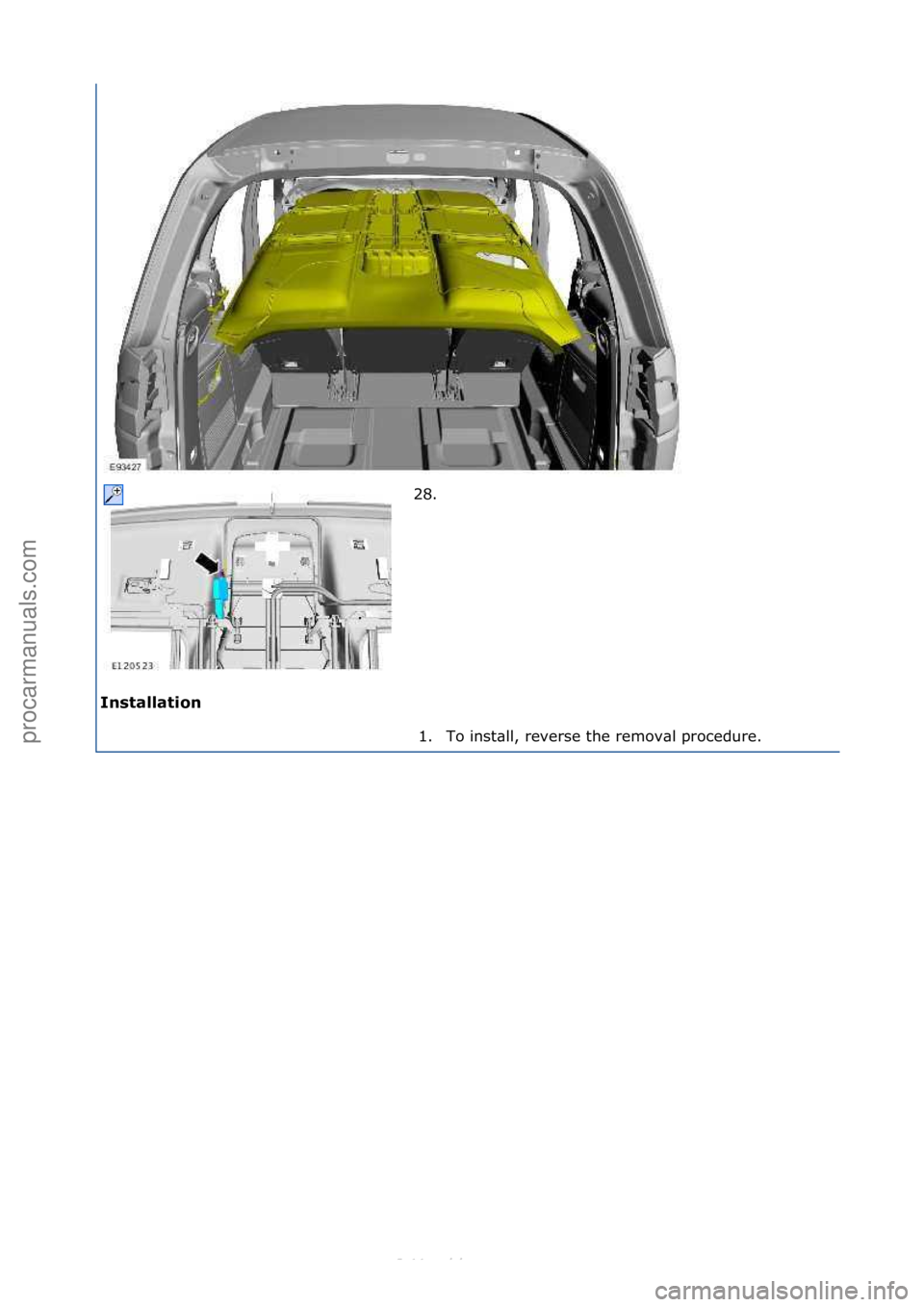 FORD S-MAX 2006  Service Repair Manual Installation 28. \f
1.
 To\finst\bll,\freverse\fthe\fremov\bl\fprocedure.\f
\f
\f\f
Стр. 7 из 7
06.01.2013http://127.0.0.1:8888/wsm/js/procedure.do?variantId=1431&proc-uid=G1235393&gu...procarman
