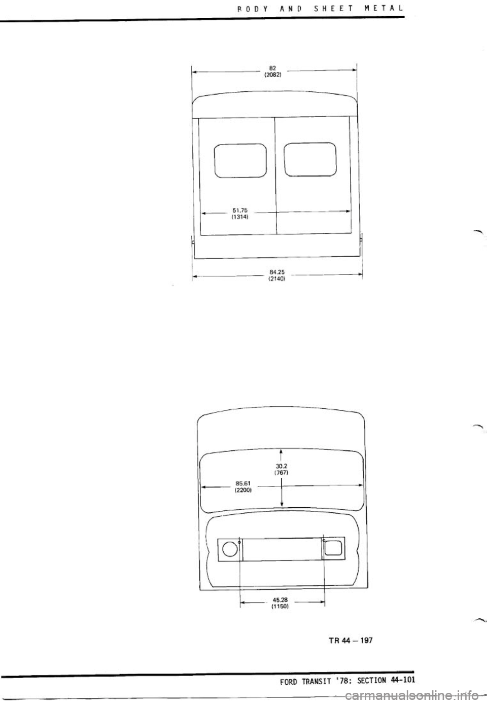 FORD TRANSIT 1978  Service Repair Manual 