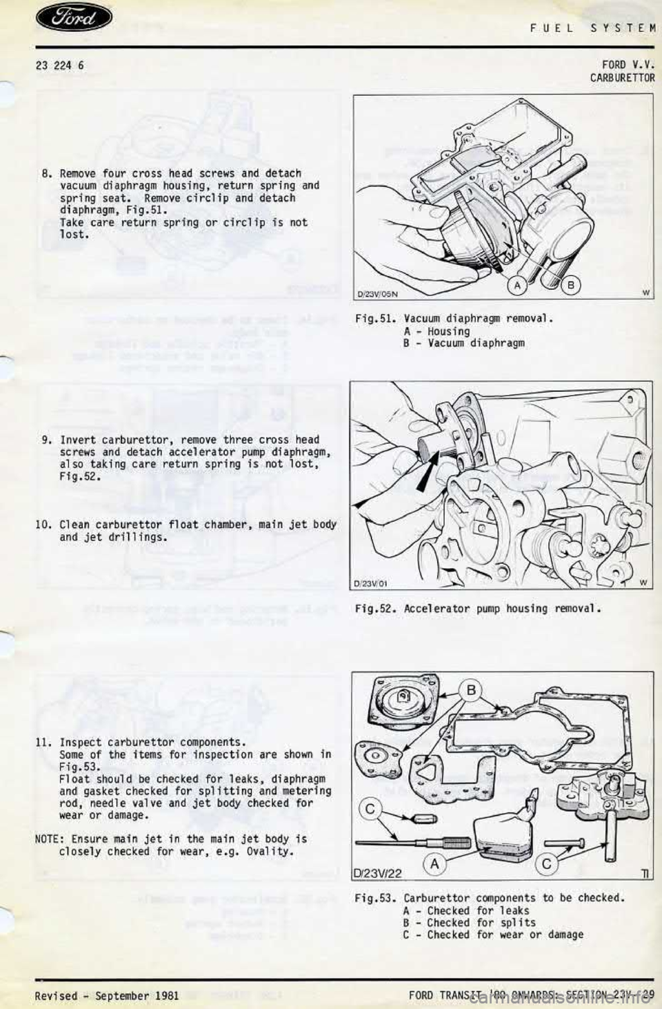 FORD TRANSIT 1978  Service Repair Manual 
