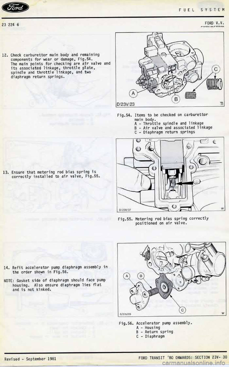 FORD TRANSIT 1978  Service Repair Manual 
