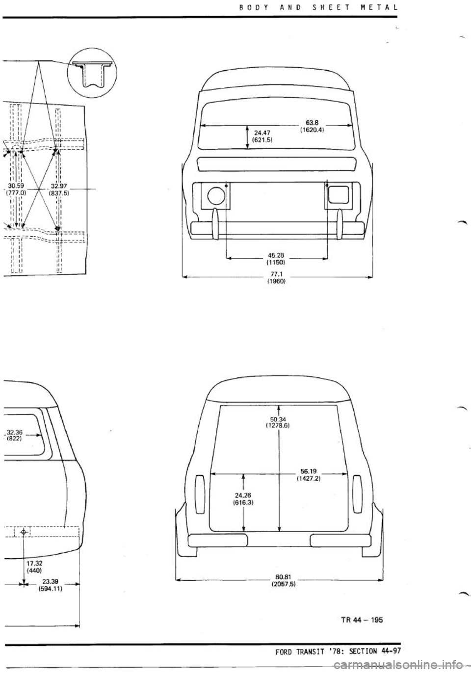 FORD TRANSIT 1978  Service Repair Manual 