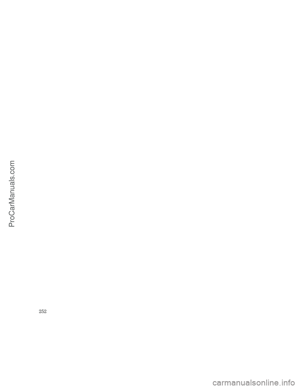 FORD F350 2000  Owners Manual 252
ProCarManuals.com 