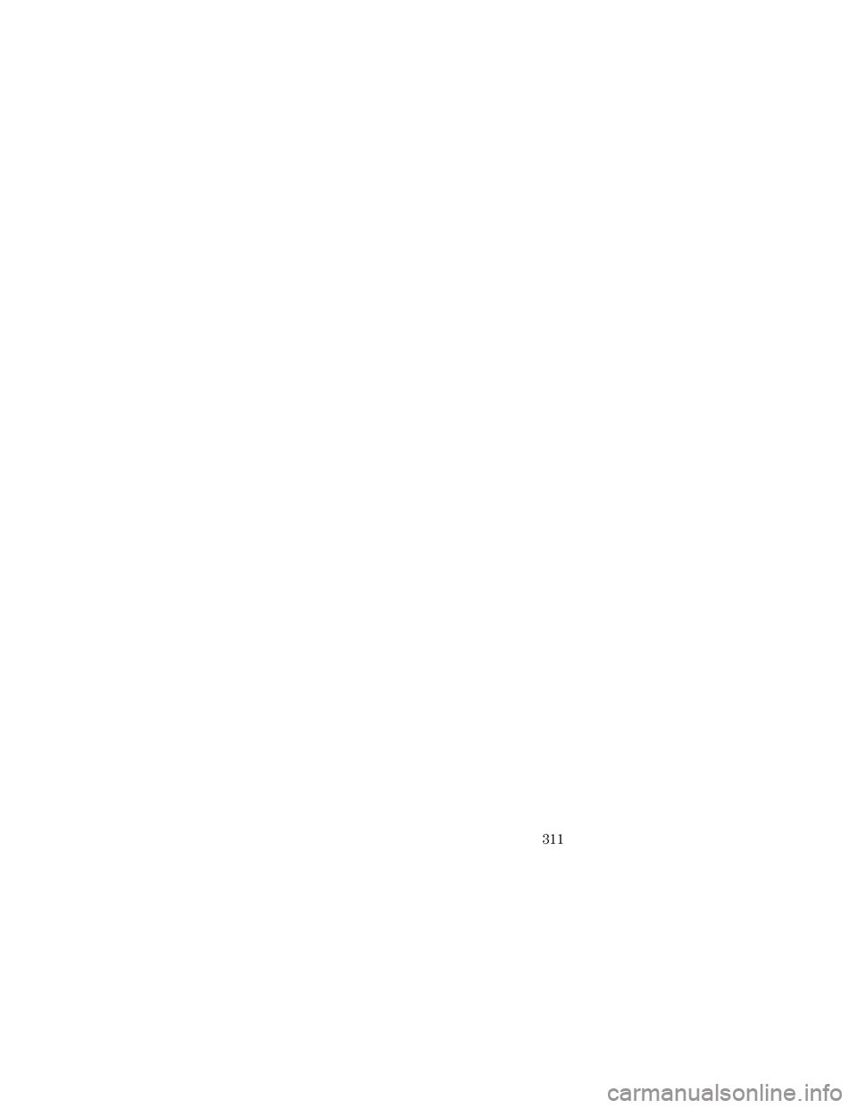 FORD F250 2006  Owners Manual 311 