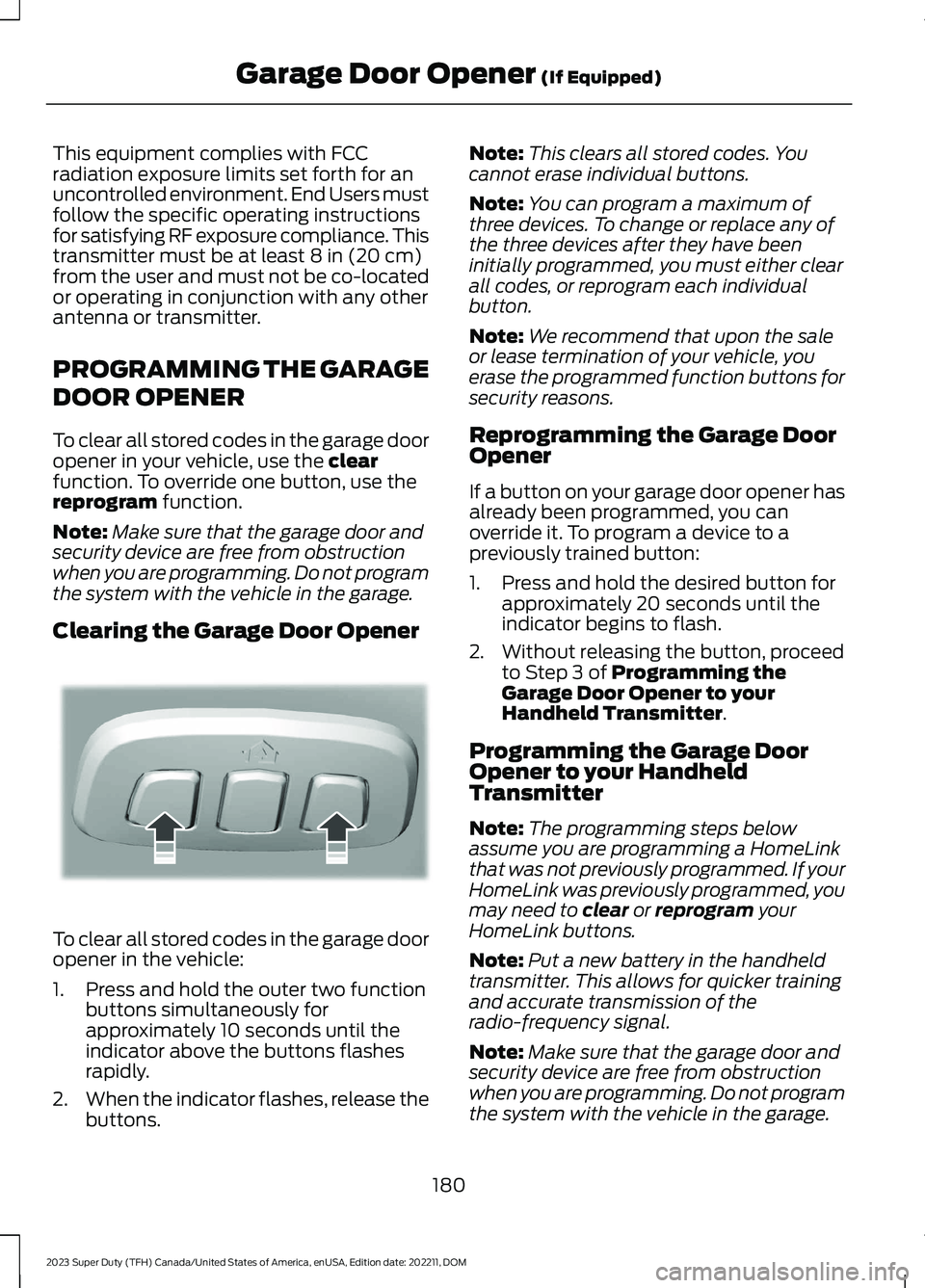 FORD SUPER DUTY 2023 Owners Manual This equipment complies with FCCradiation exposure limits set forth for anuncontrolled environment. End Users mustfollow the specific operating instructionsfor satisfying RF exposure compliance. Thist FORD SUPER DUTY 2023 Owners Manual This equipment complies with FCCradiation exposure limits set forth for anuncontrolled environment. End Users mustfollow the specific operating instructionsfor satisfying RF exposure compliance. Thist