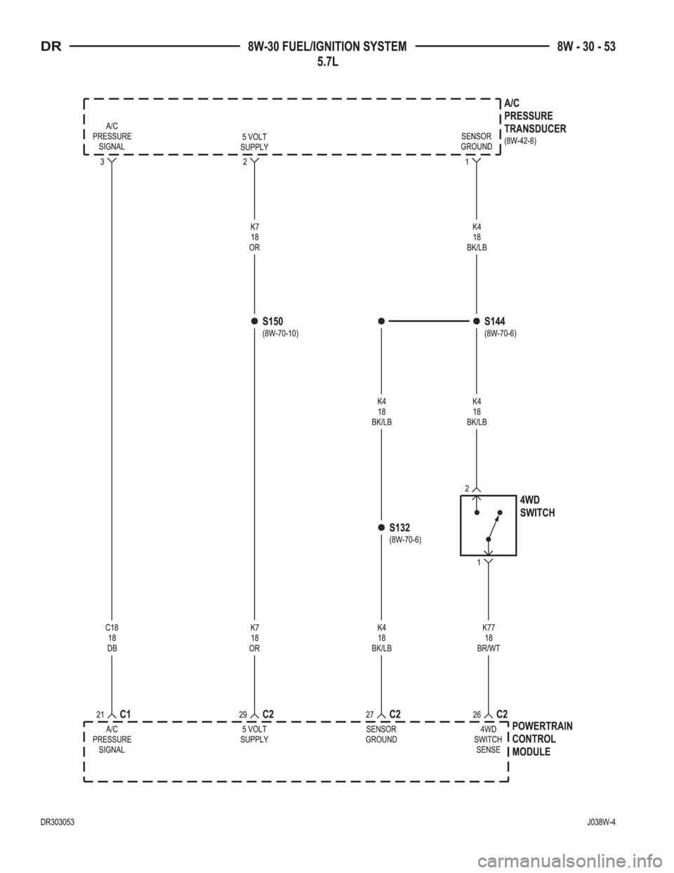 DODGE RAM 2003  Service Repair Manual 