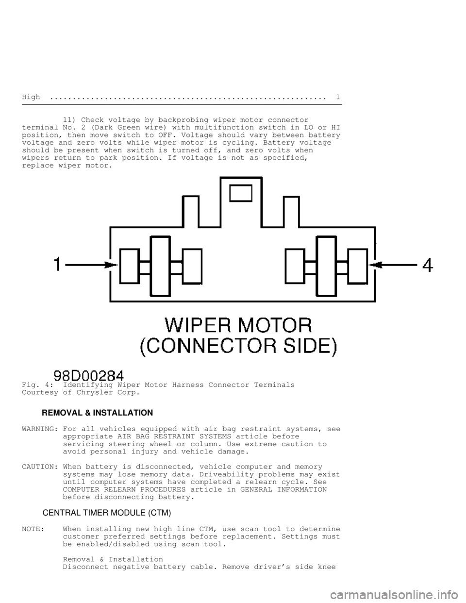 DODGE RAM 1999  Service Repair Manual High  .............................................................  1���������\
���������\
���������\
���������\
���������\
���������\
�����