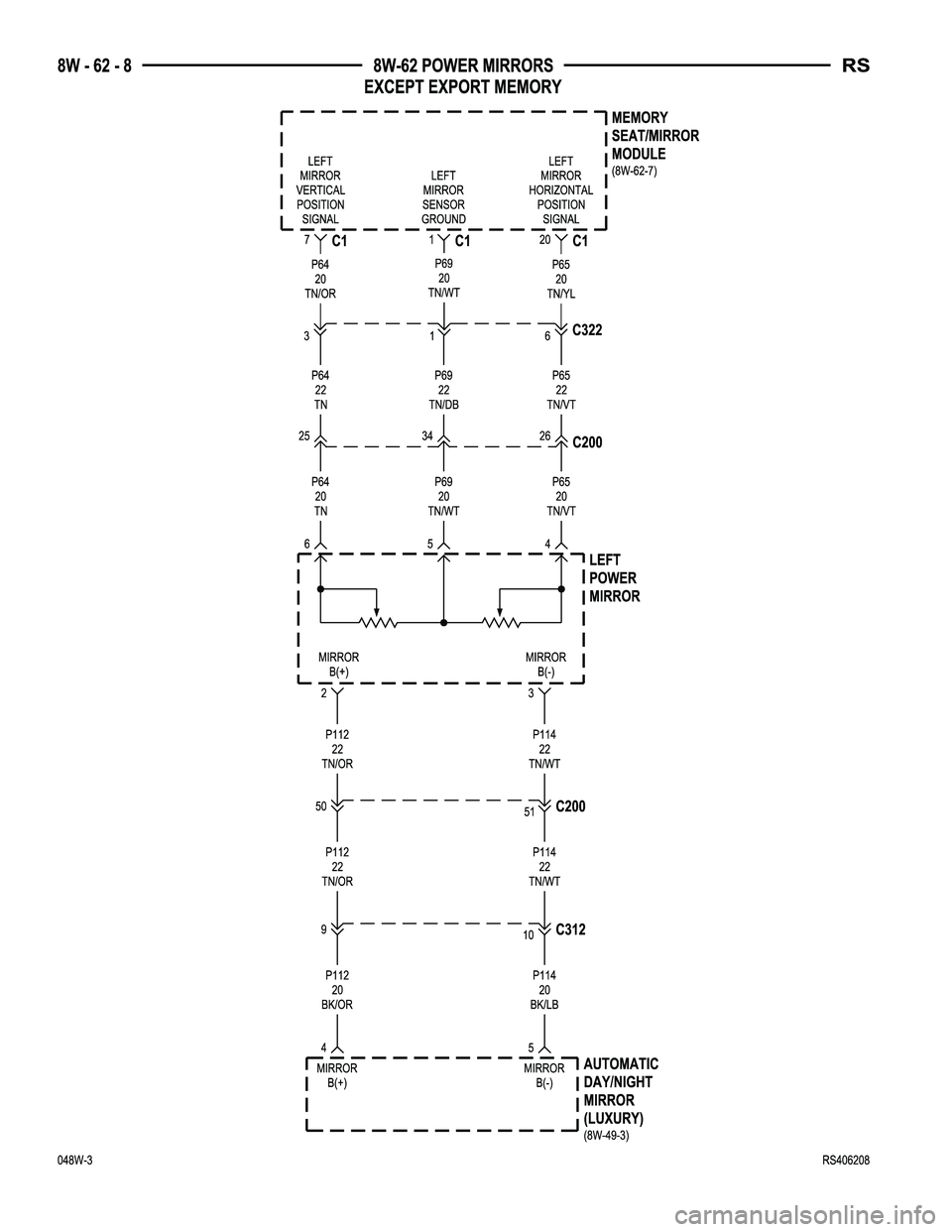 DODGE TOWN AND COUNTRY 2004  Service Manual 