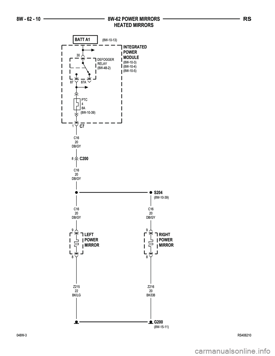 DODGE TOWN AND COUNTRY 2004  Service Manual 