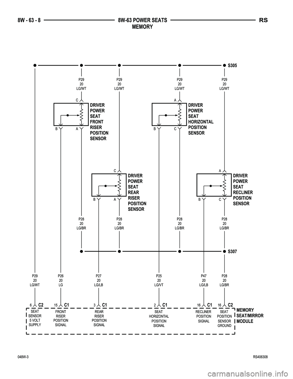 DODGE TOWN AND COUNTRY 2004  Service Manual 