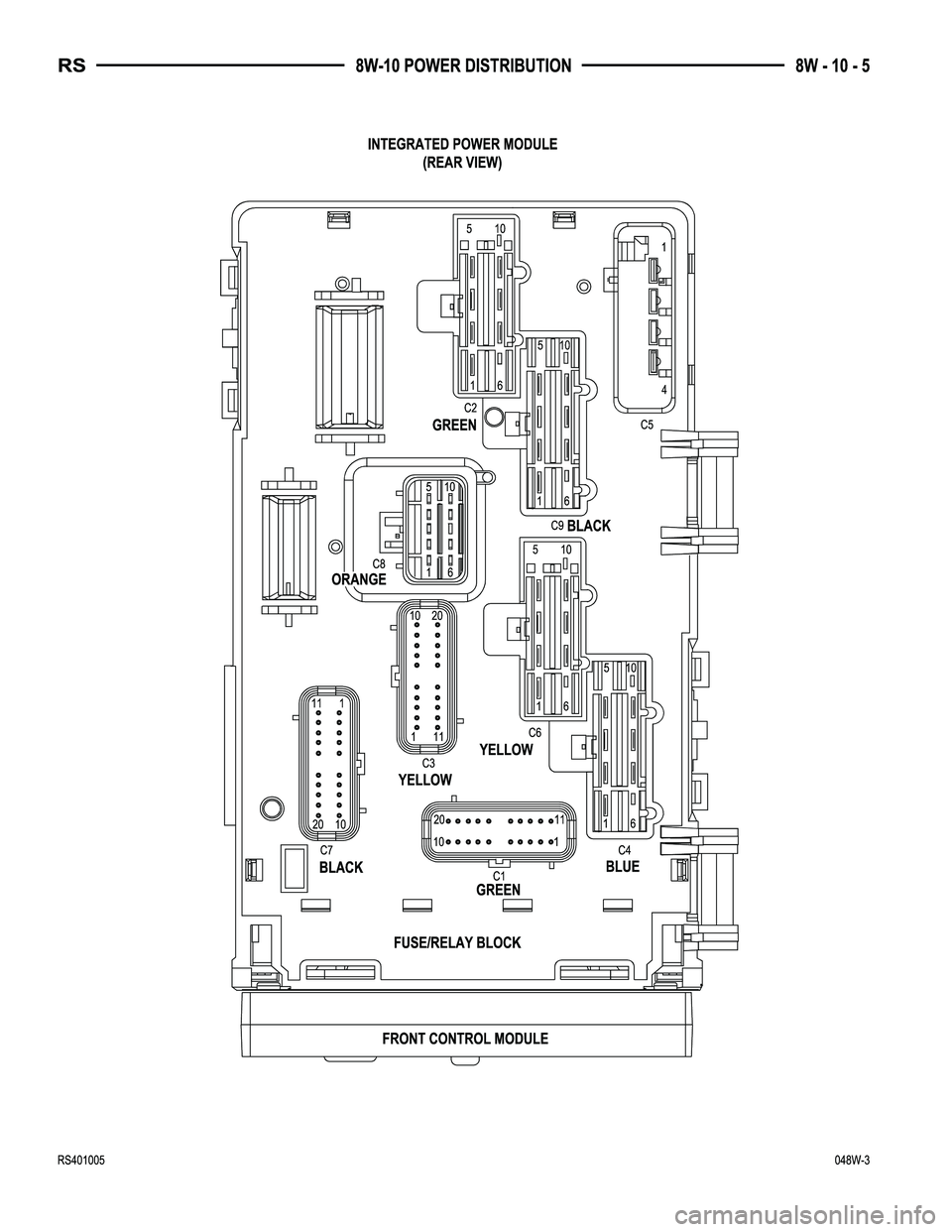 DODGE TOWN AND COUNTRY 2004  Service Manual 