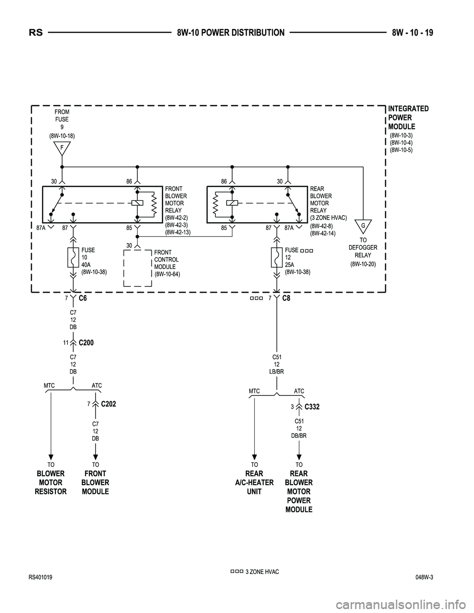 DODGE TOWN AND COUNTRY 2004  Service Manual 