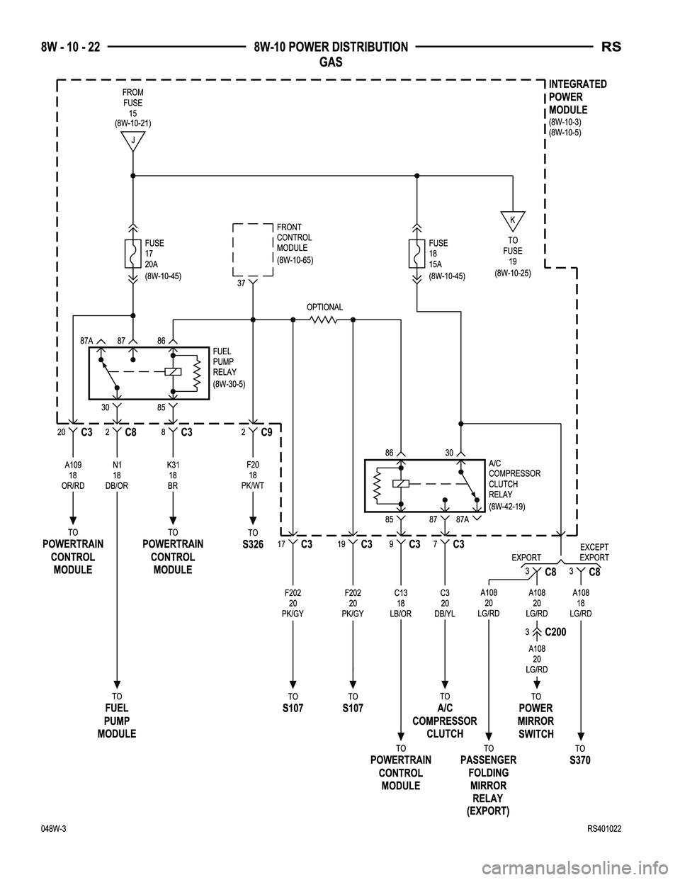 DODGE TOWN AND COUNTRY 2004  Service Manual 