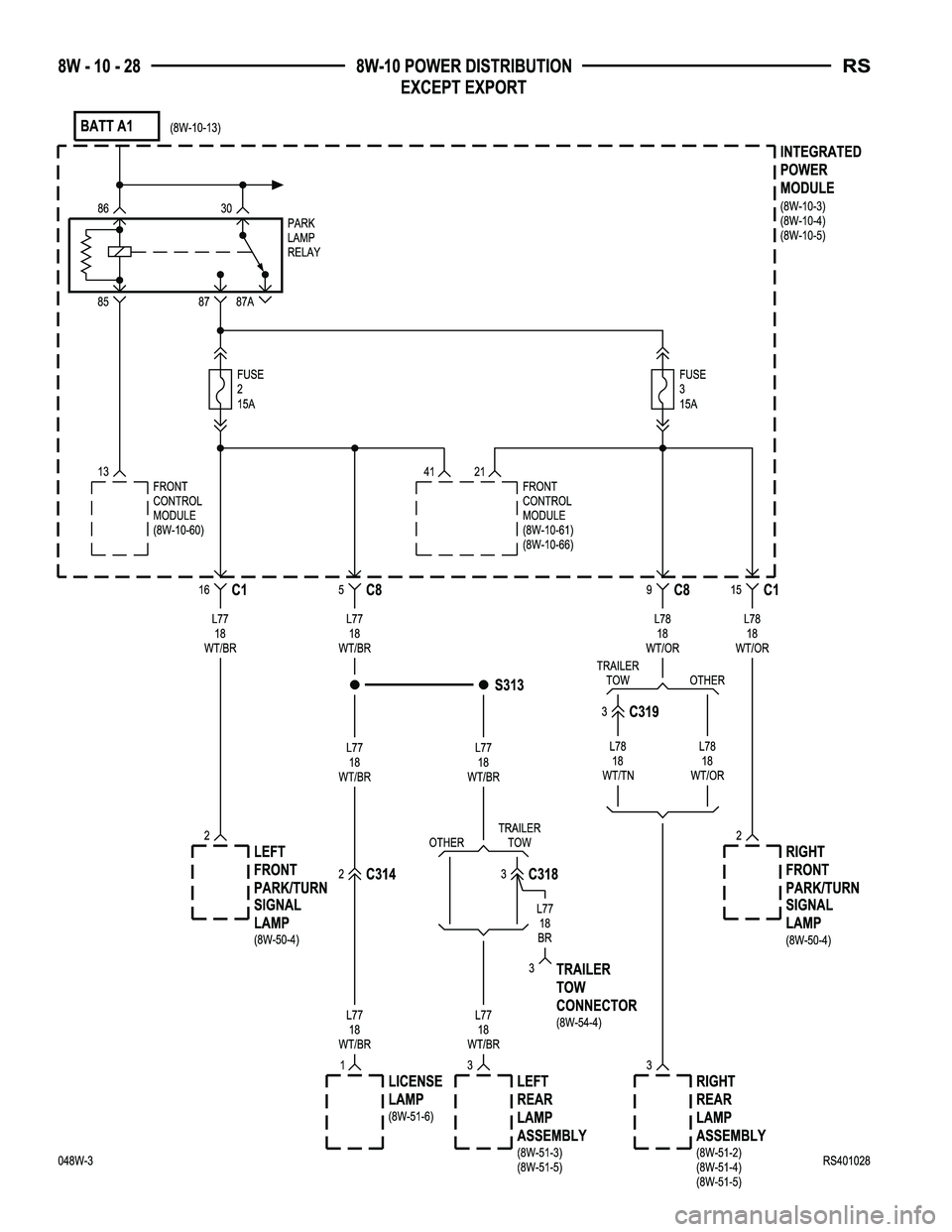 DODGE TOWN AND COUNTRY 2004  Service Manual 