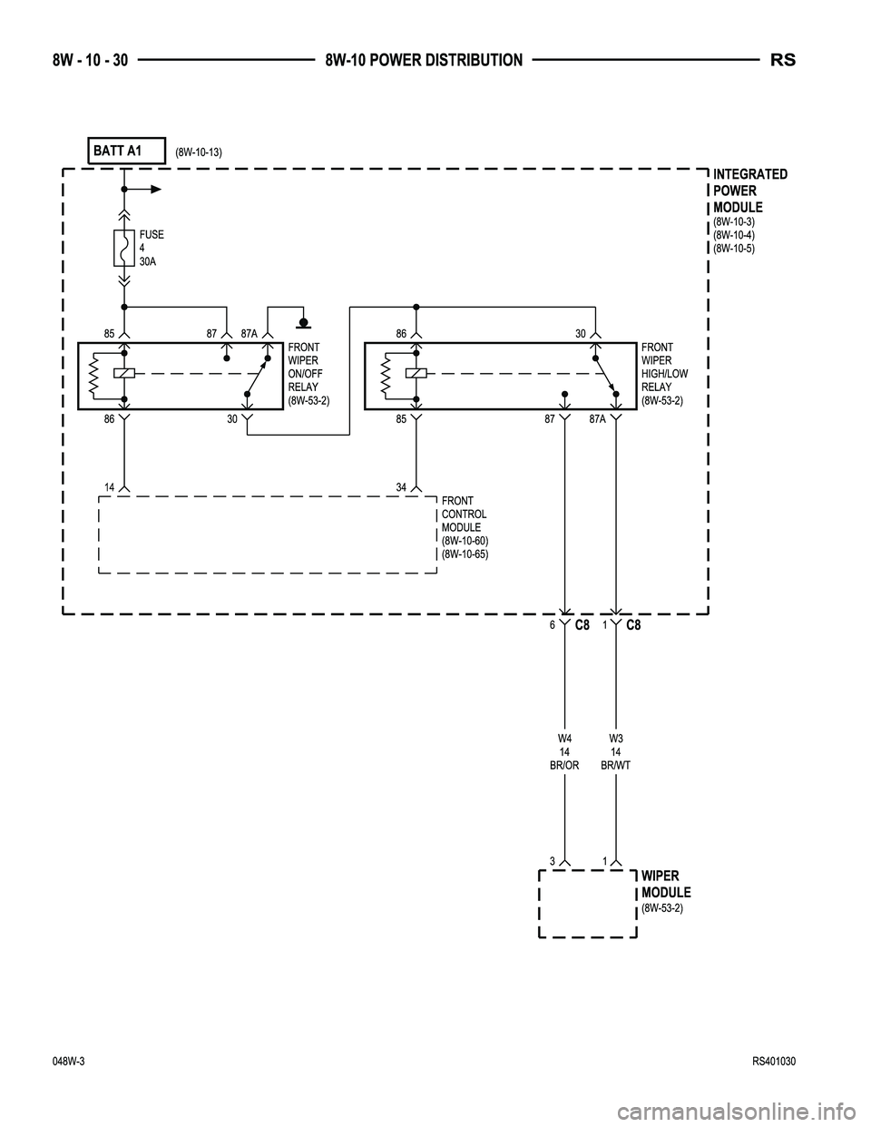 DODGE TOWN AND COUNTRY 2004  Service Manual 