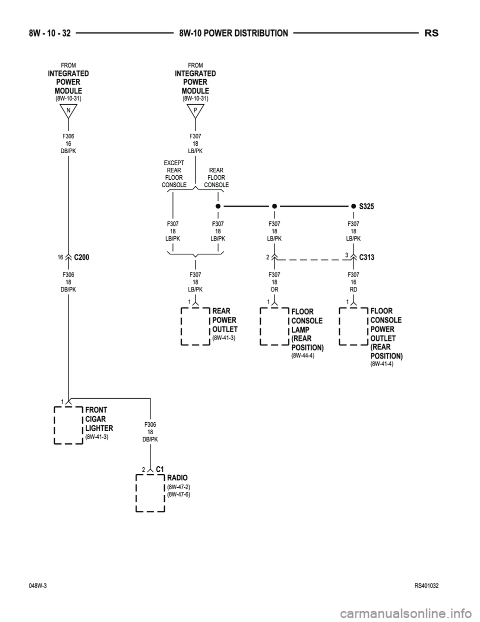 DODGE TOWN AND COUNTRY 2004  Service Manual 