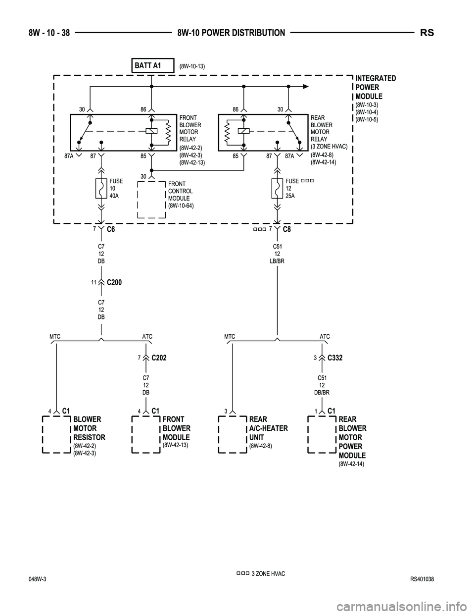 DODGE TOWN AND COUNTRY 2004  Service Manual 