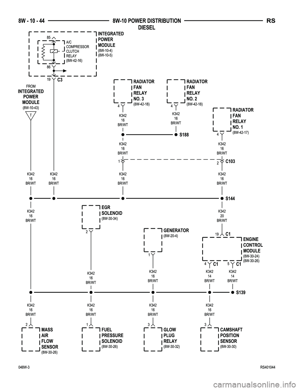 DODGE TOWN AND COUNTRY 2004  Service Manual 