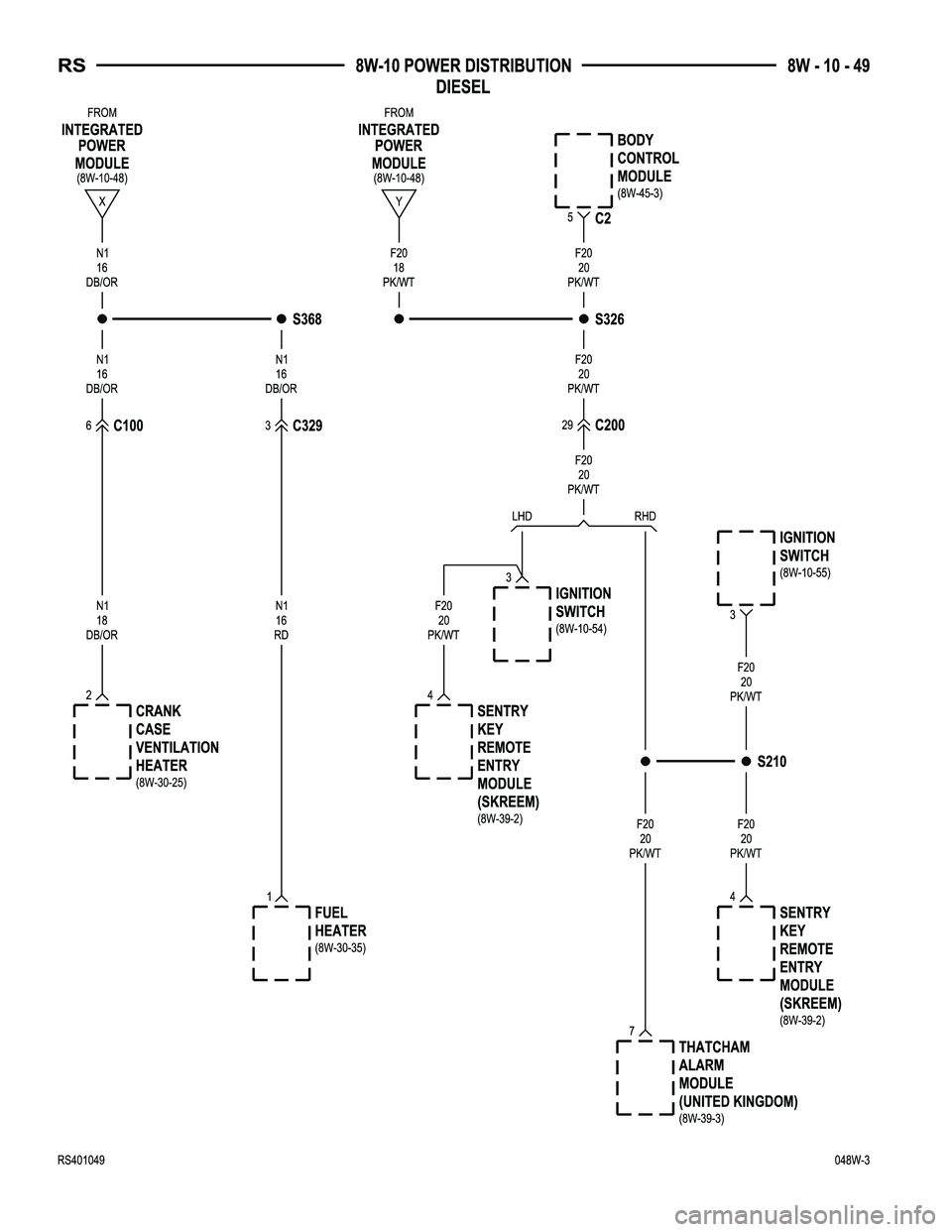 DODGE TOWN AND COUNTRY 2004  Service Manual 