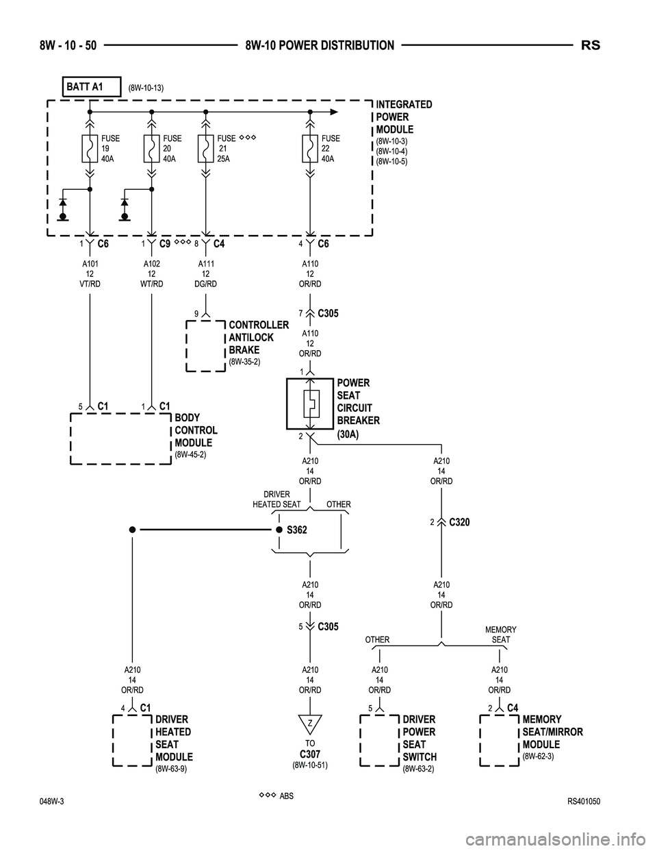 DODGE TOWN AND COUNTRY 2004  Service Manual 