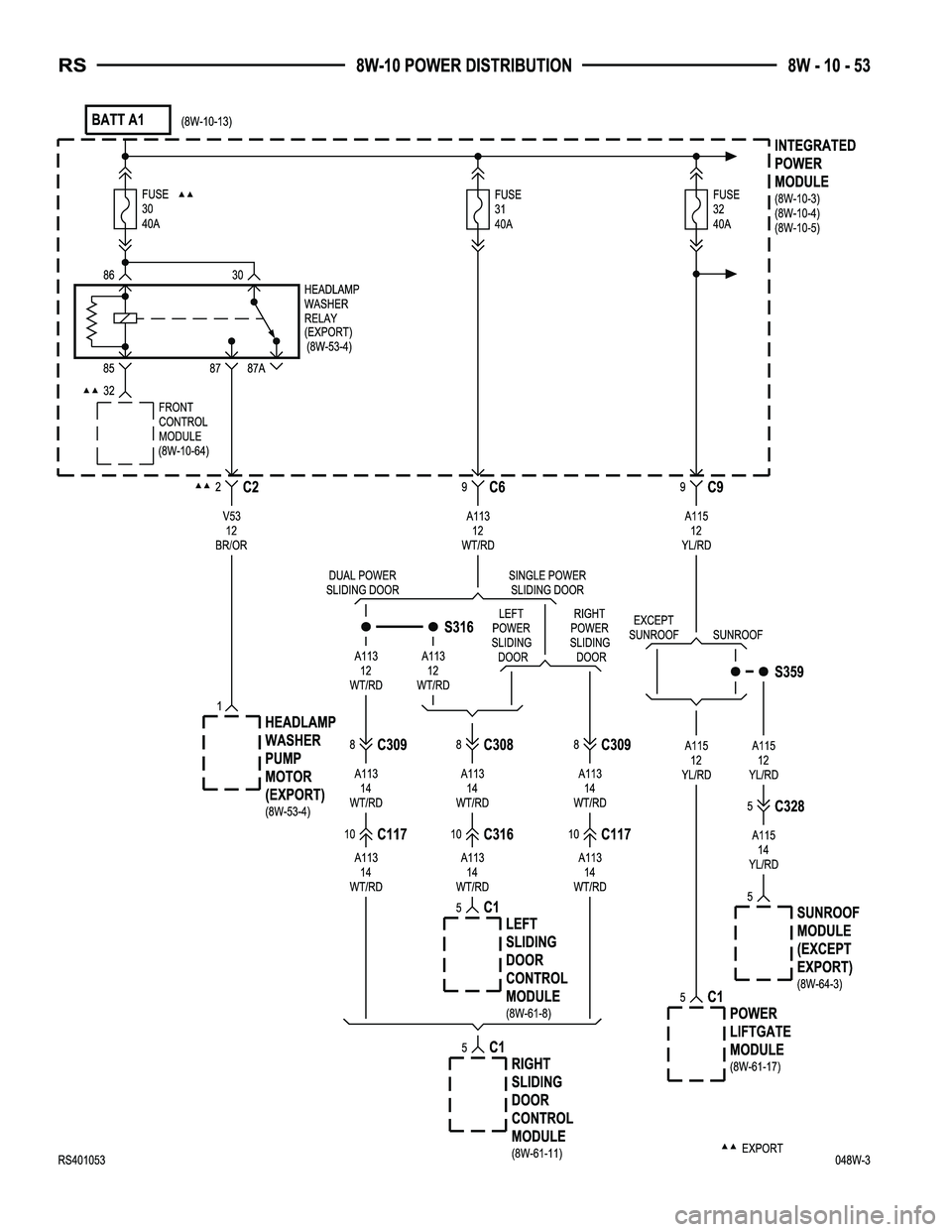 DODGE TOWN AND COUNTRY 2004  Service Manual 