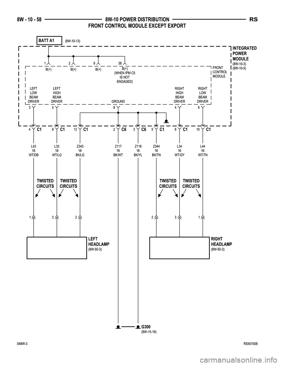 DODGE TOWN AND COUNTRY 2004  Service Manual 