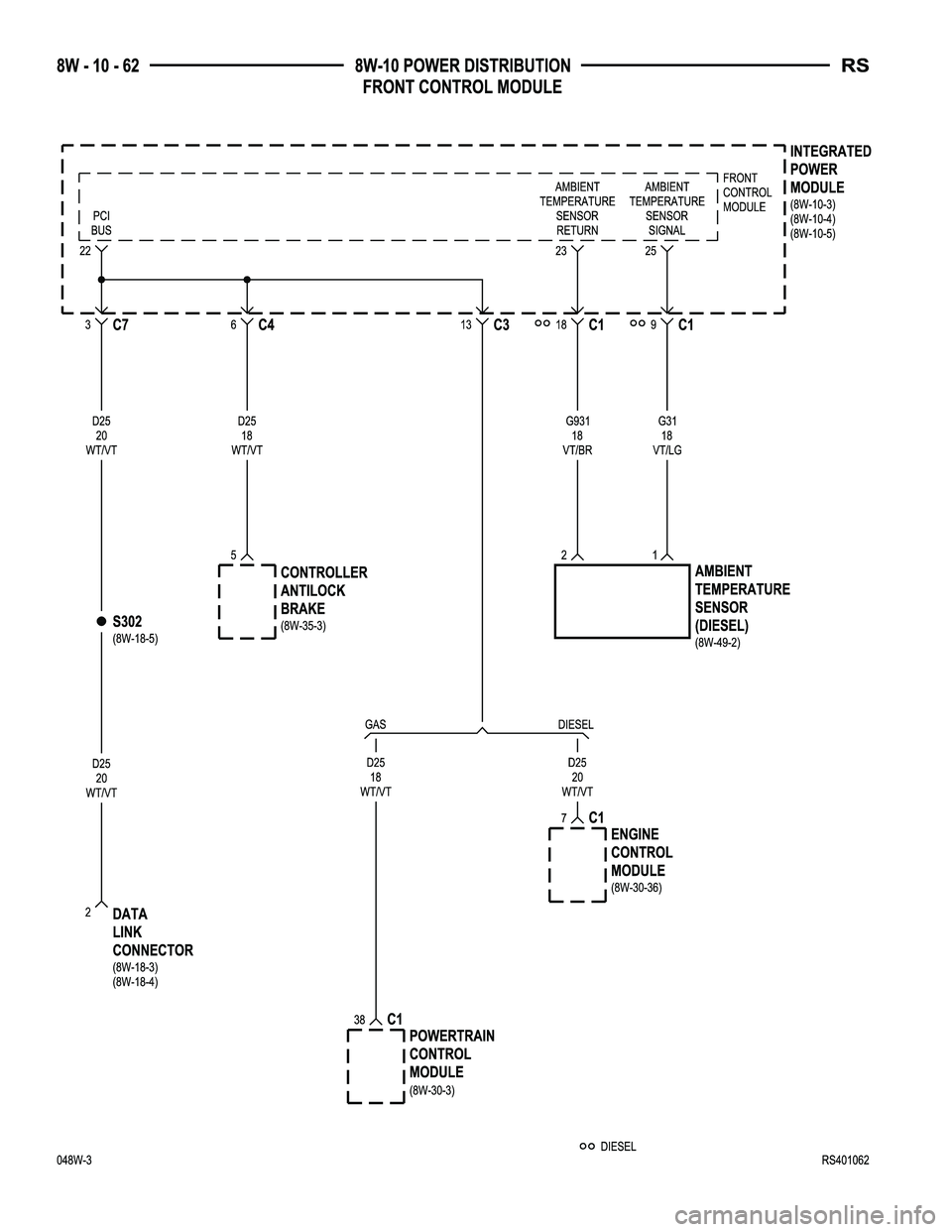 DODGE TOWN AND COUNTRY 2004  Service Manual 