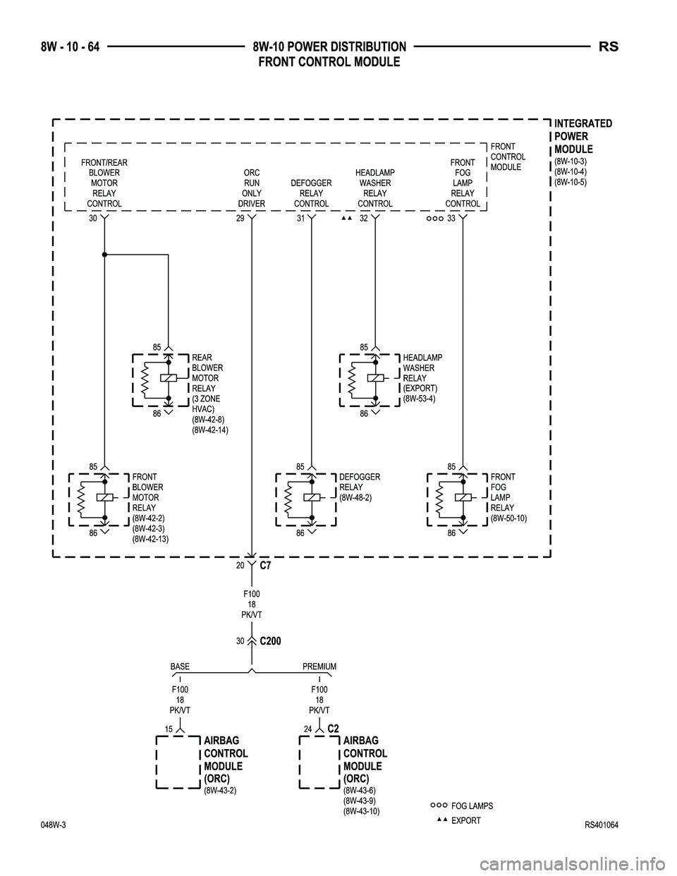 DODGE TOWN AND COUNTRY 2004  Service Manual 