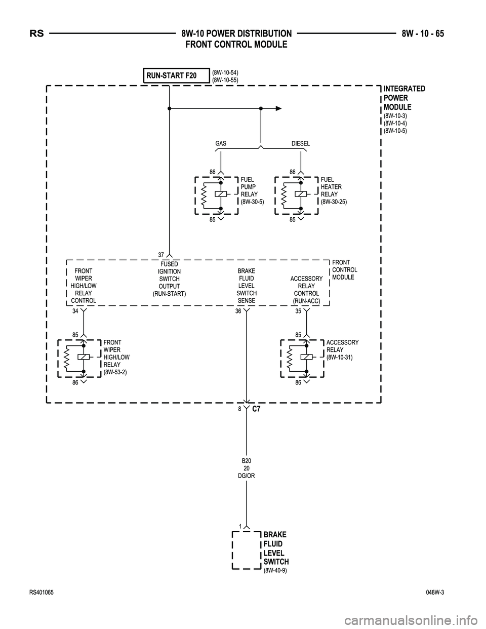DODGE TOWN AND COUNTRY 2004  Service Manual 