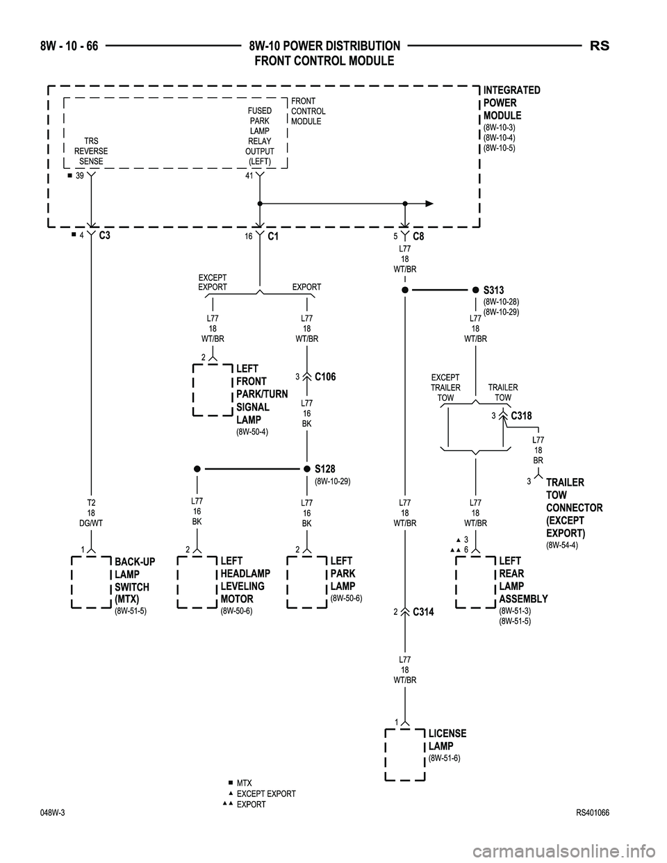 DODGE TOWN AND COUNTRY 2004  Service Manual 