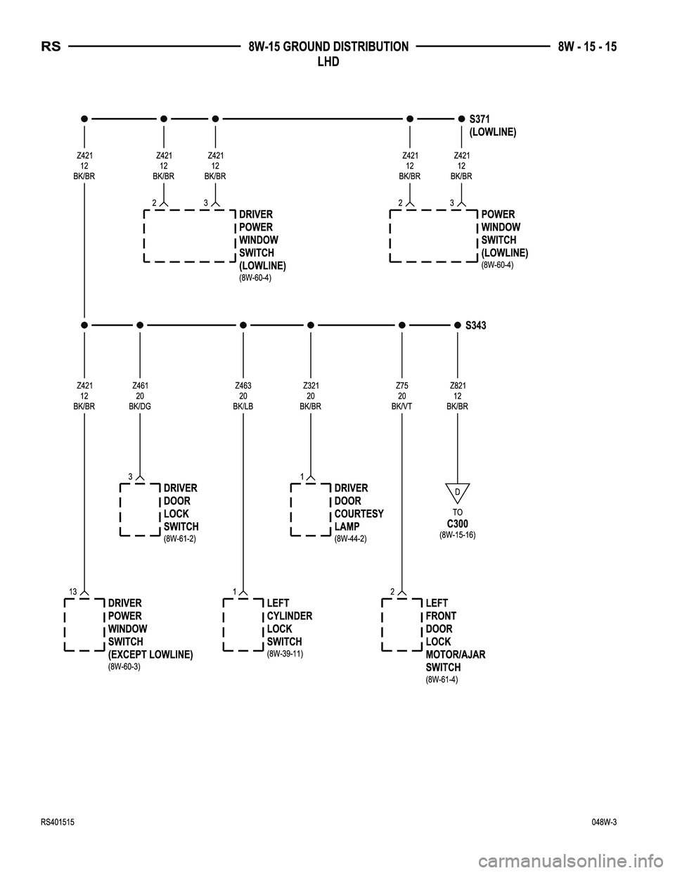 DODGE TOWN AND COUNTRY 2004  Service Manual 