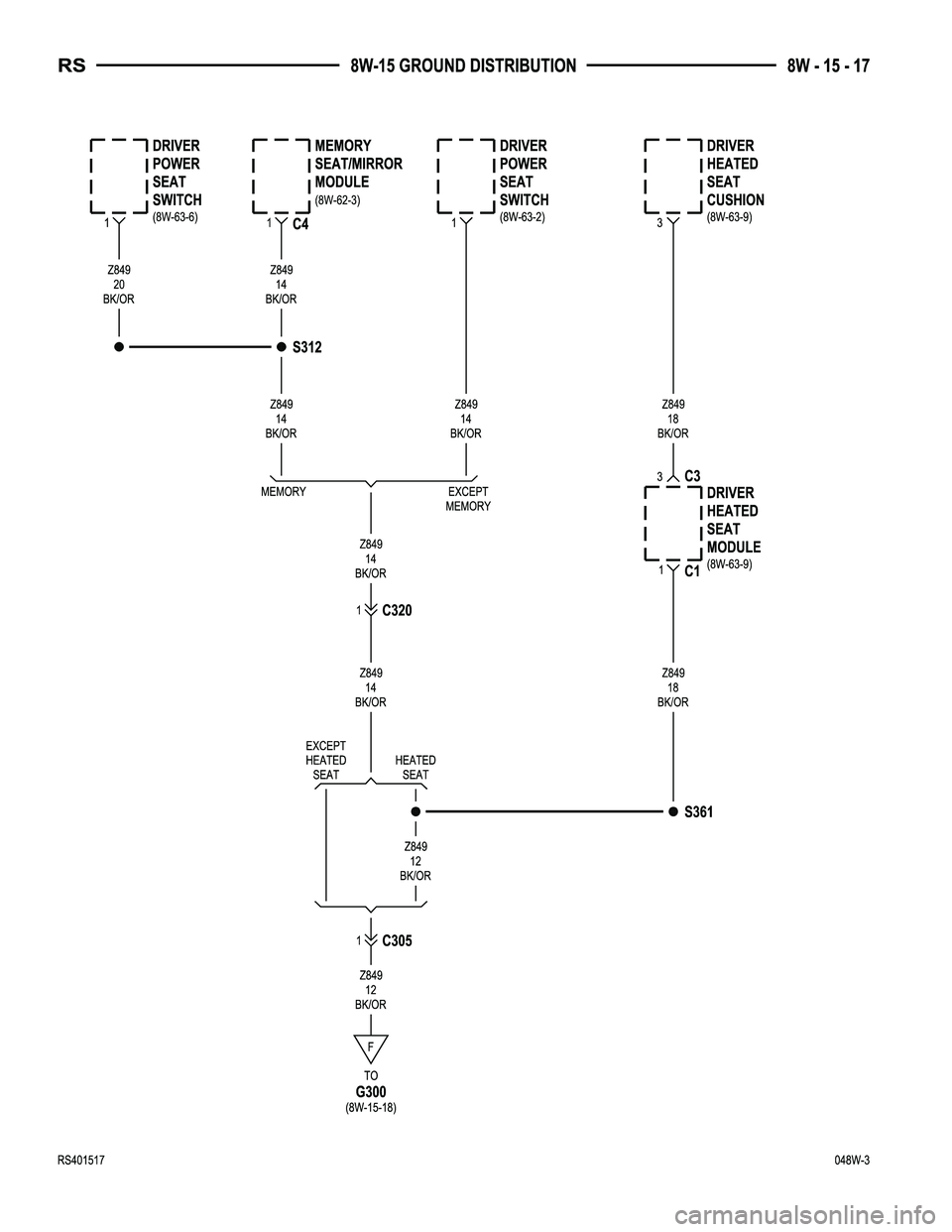 DODGE TOWN AND COUNTRY 2004  Service Manual 