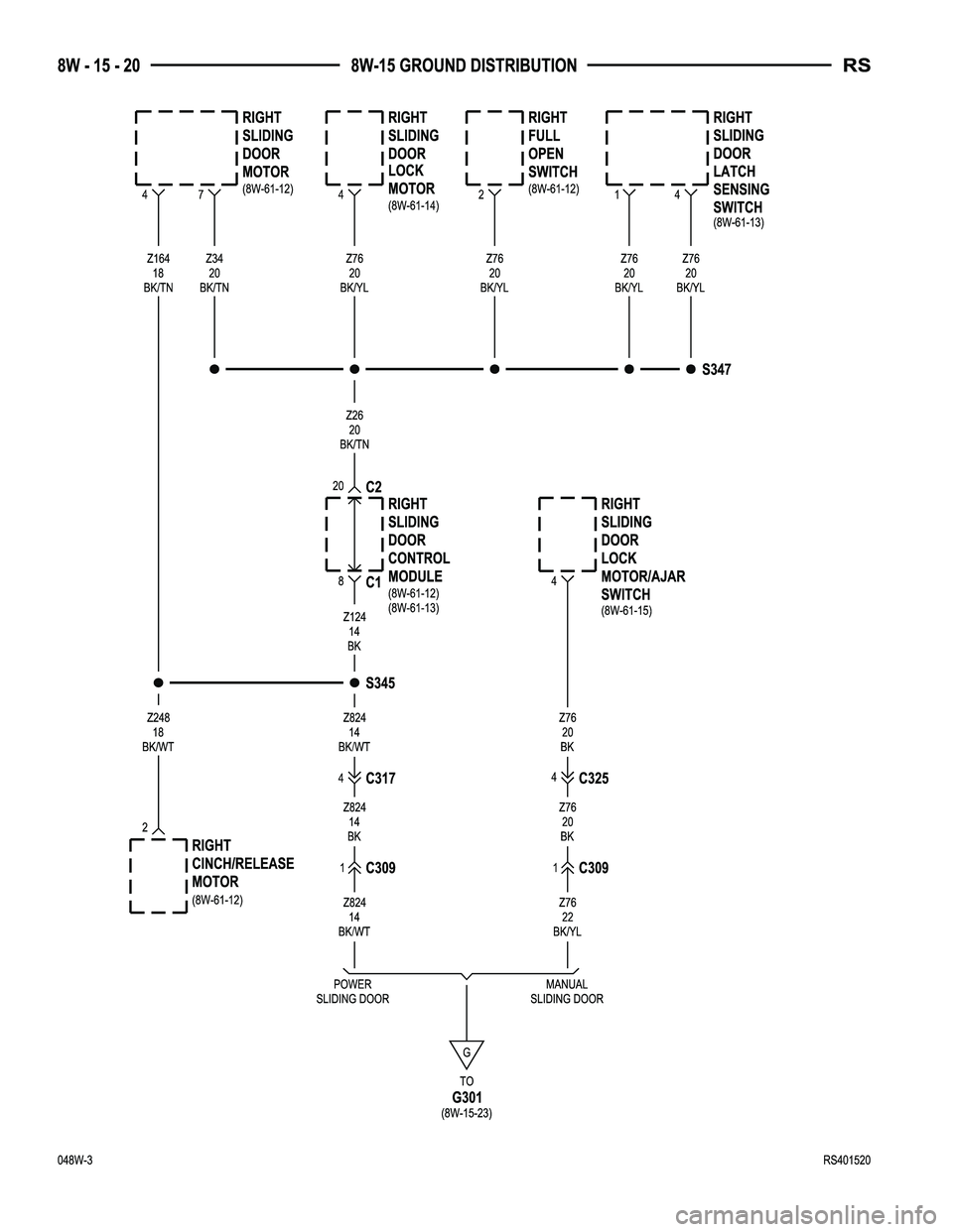 DODGE TOWN AND COUNTRY 2004  Service Manual 