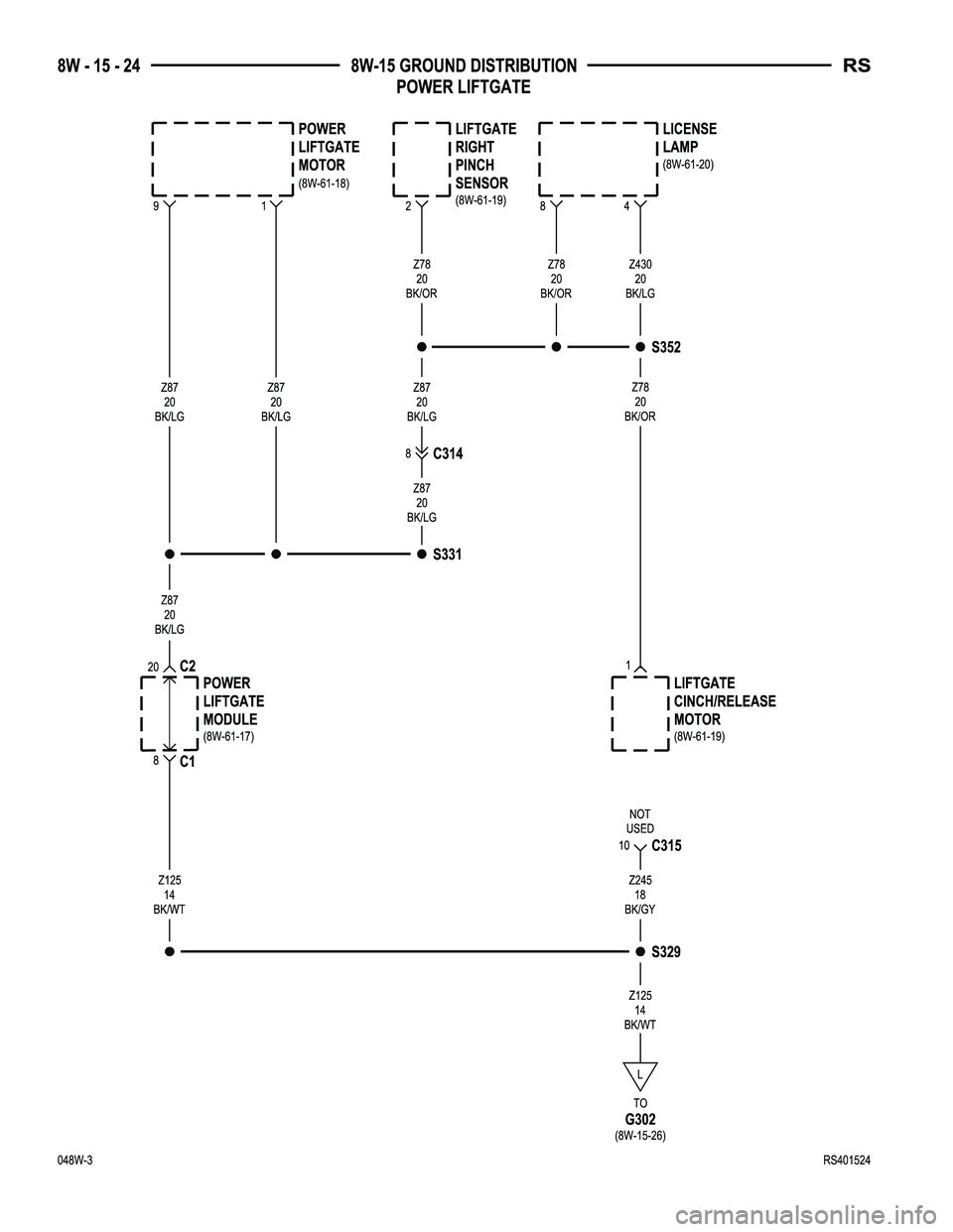 DODGE TOWN AND COUNTRY 2004  Service Manual 