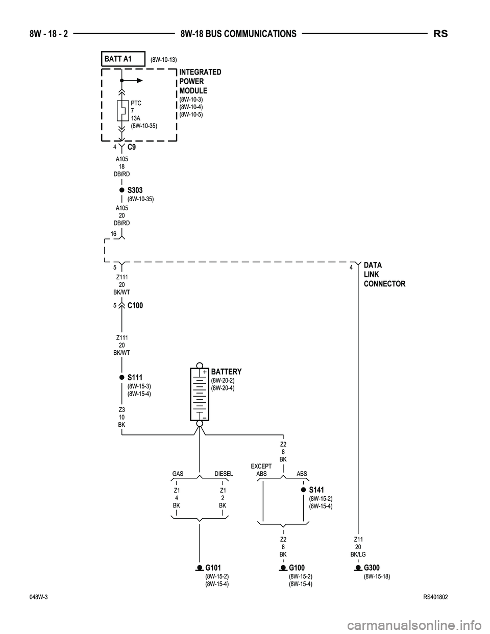 DODGE TOWN AND COUNTRY 2004  Service Manual 
