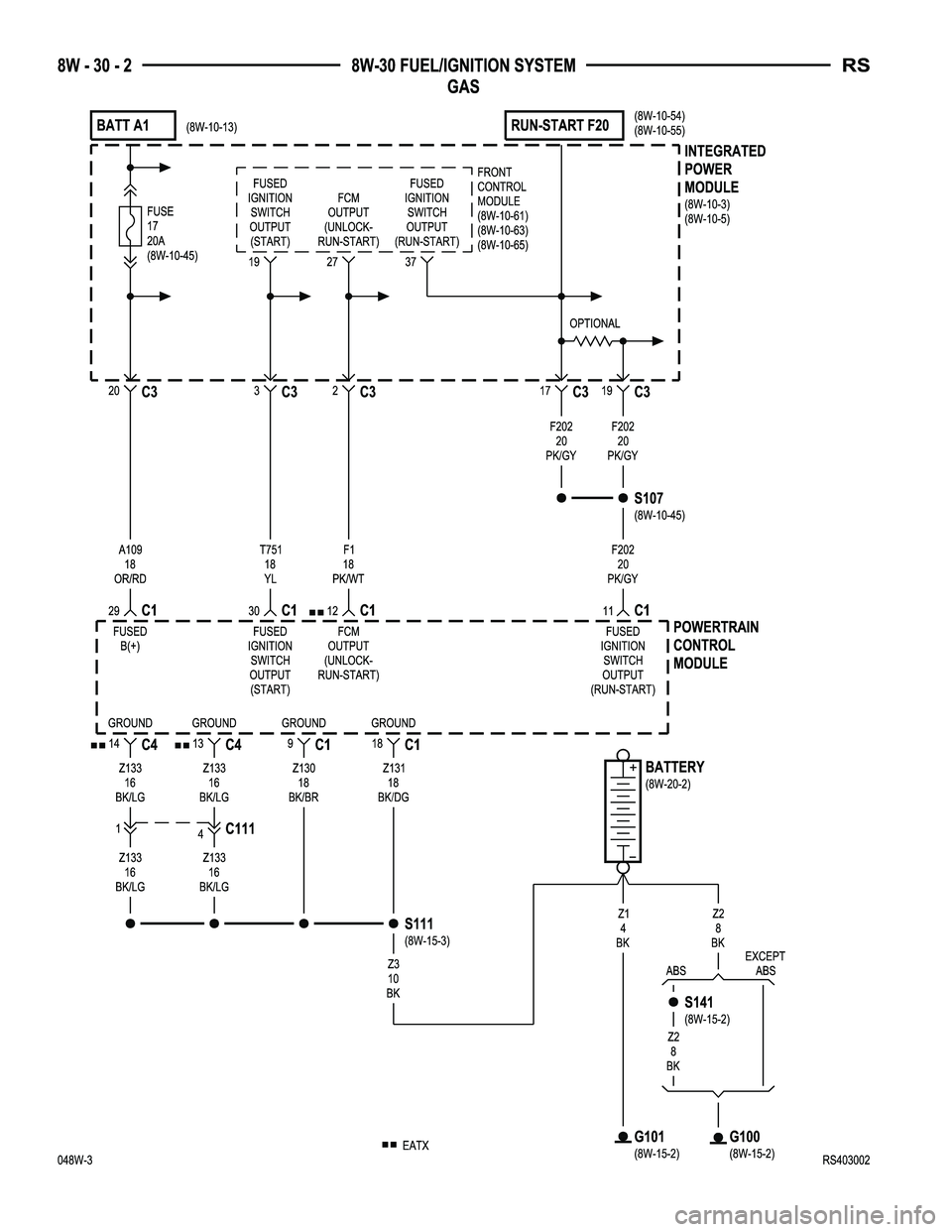DODGE TOWN AND COUNTRY 2004  Service Manual 