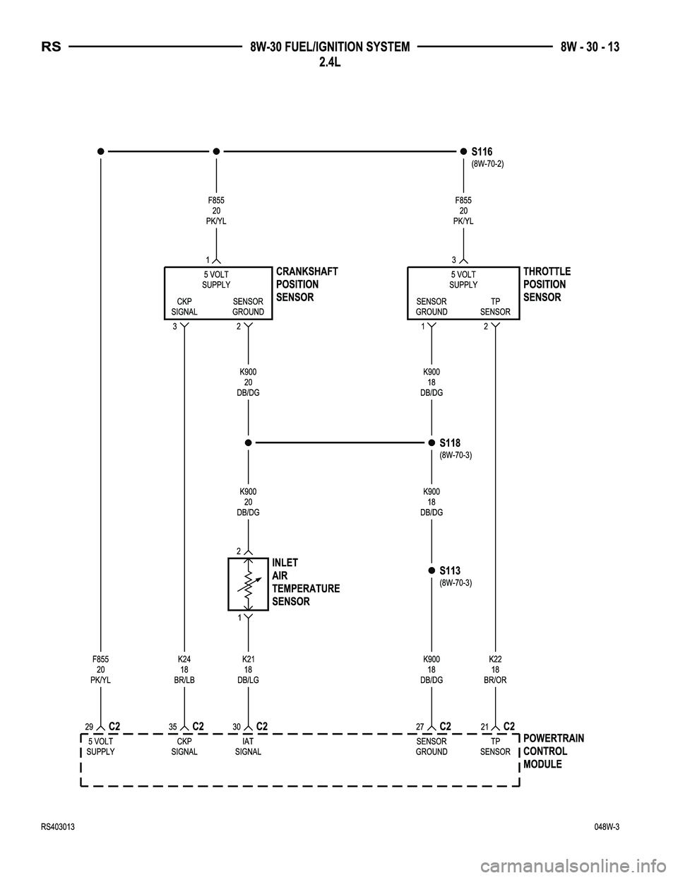 DODGE TOWN AND COUNTRY 2004  Service Manual 