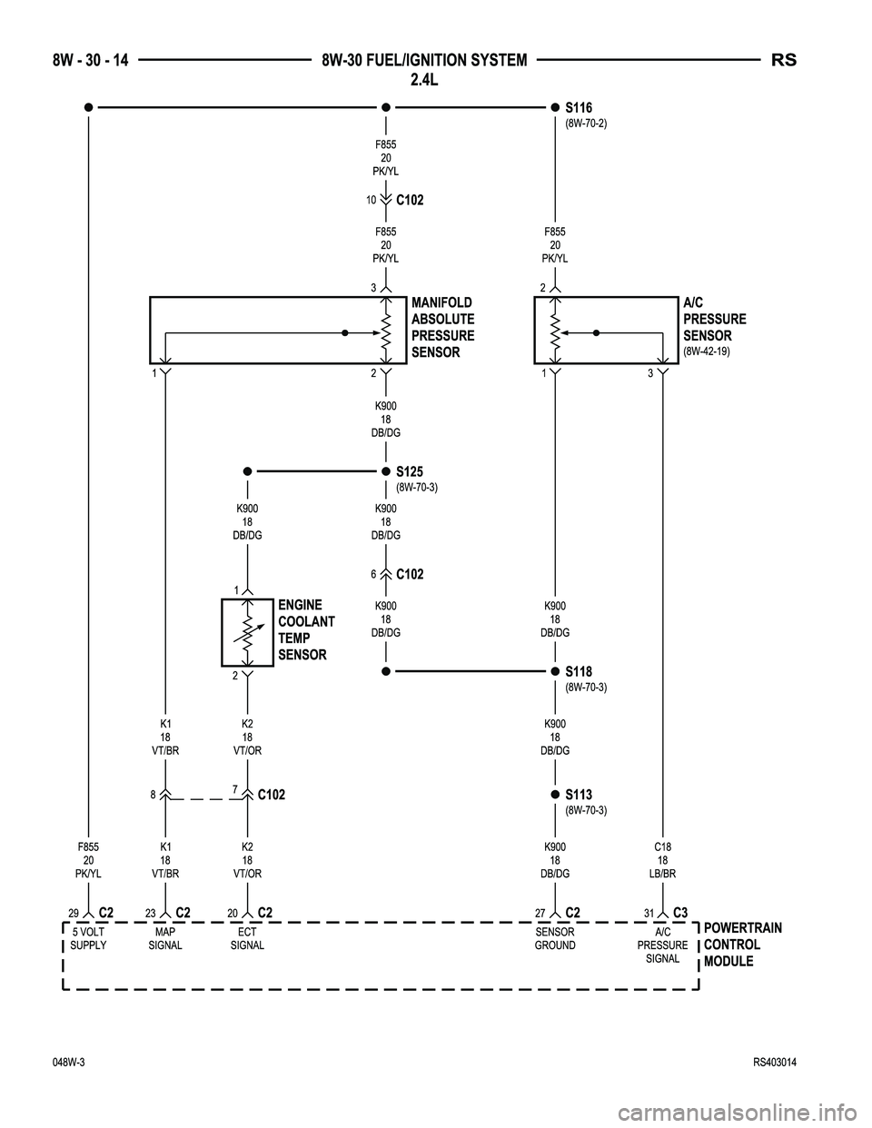 DODGE TOWN AND COUNTRY 2004  Service Manual 