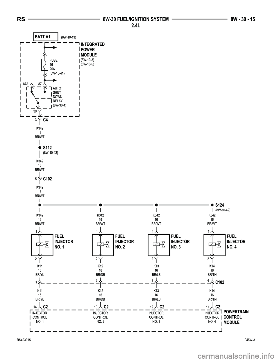 DODGE TOWN AND COUNTRY 2004  Service Manual 