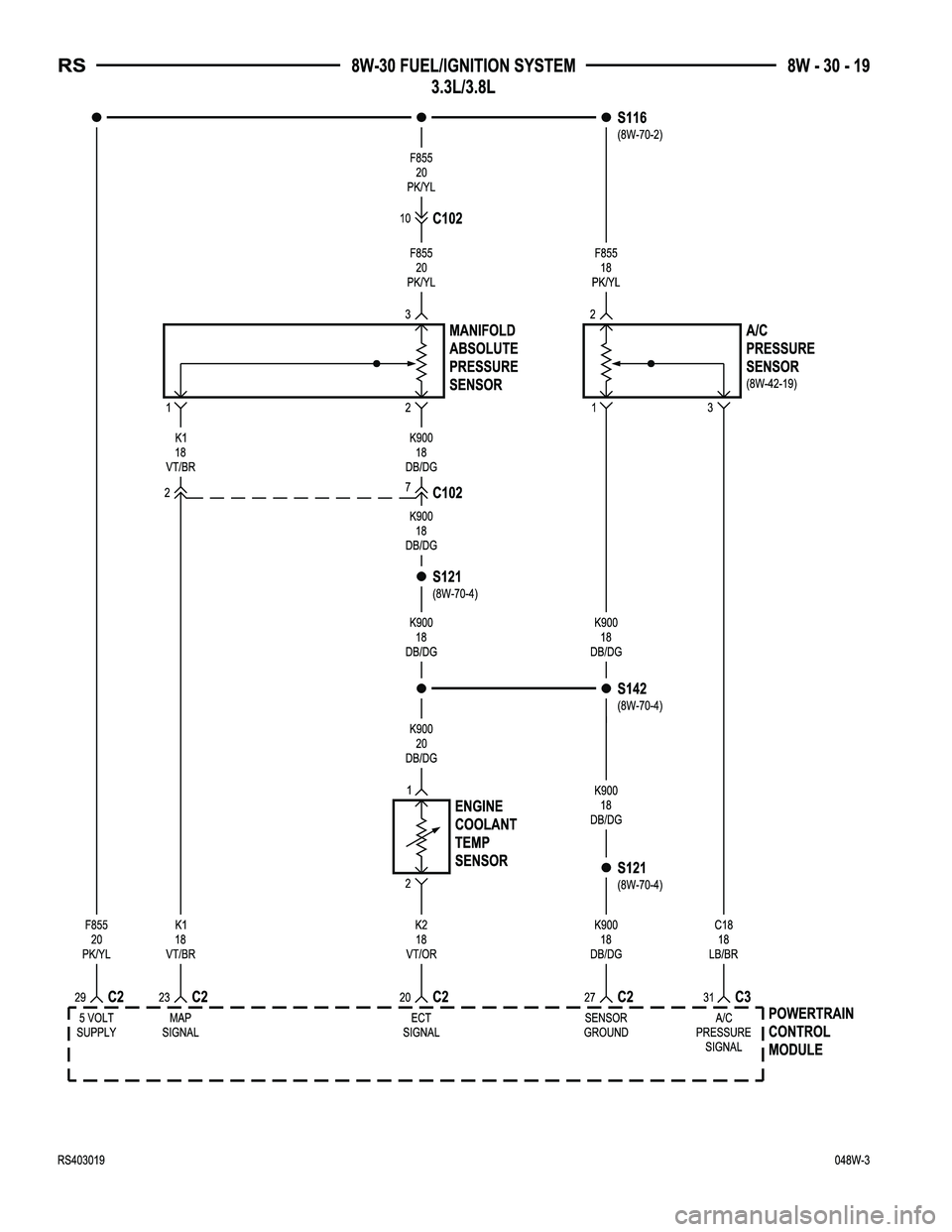 DODGE TOWN AND COUNTRY 2004  Service Manual 