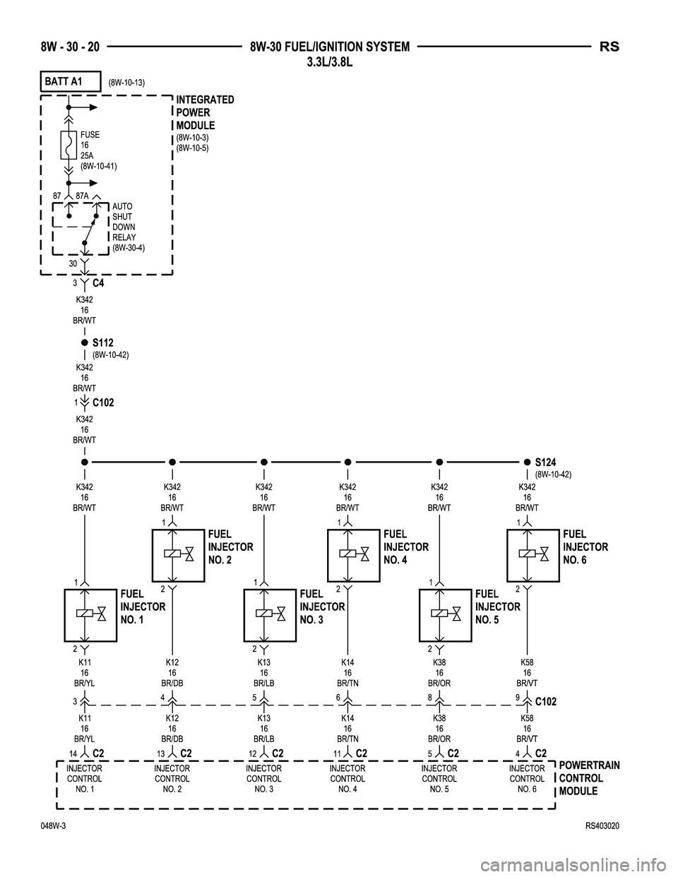 DODGE TOWN AND COUNTRY 2004  Service Manual 