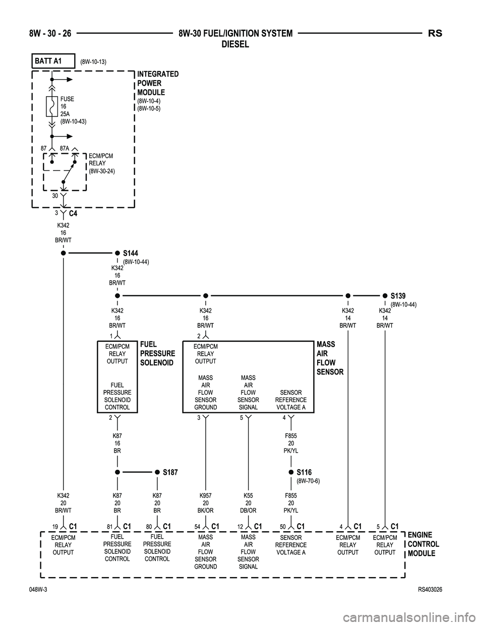 DODGE TOWN AND COUNTRY 2004  Service Manual 