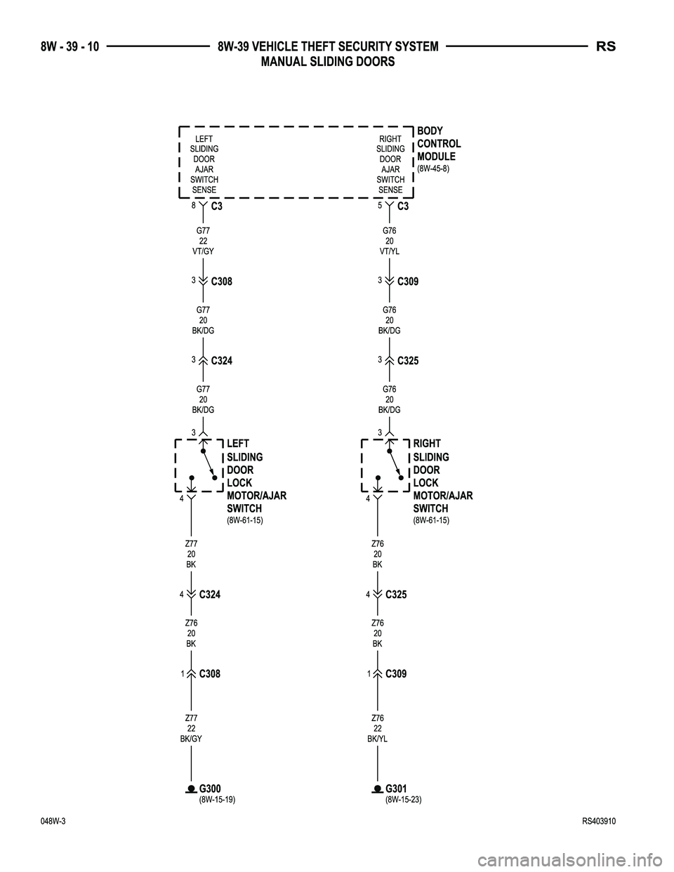 DODGE TOWN AND COUNTRY 2004  Service Manual 