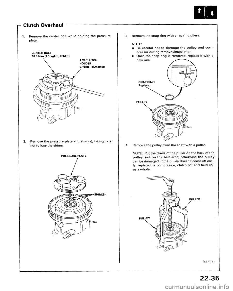HONDA ACCORD 1995  Service Repair Manual 
