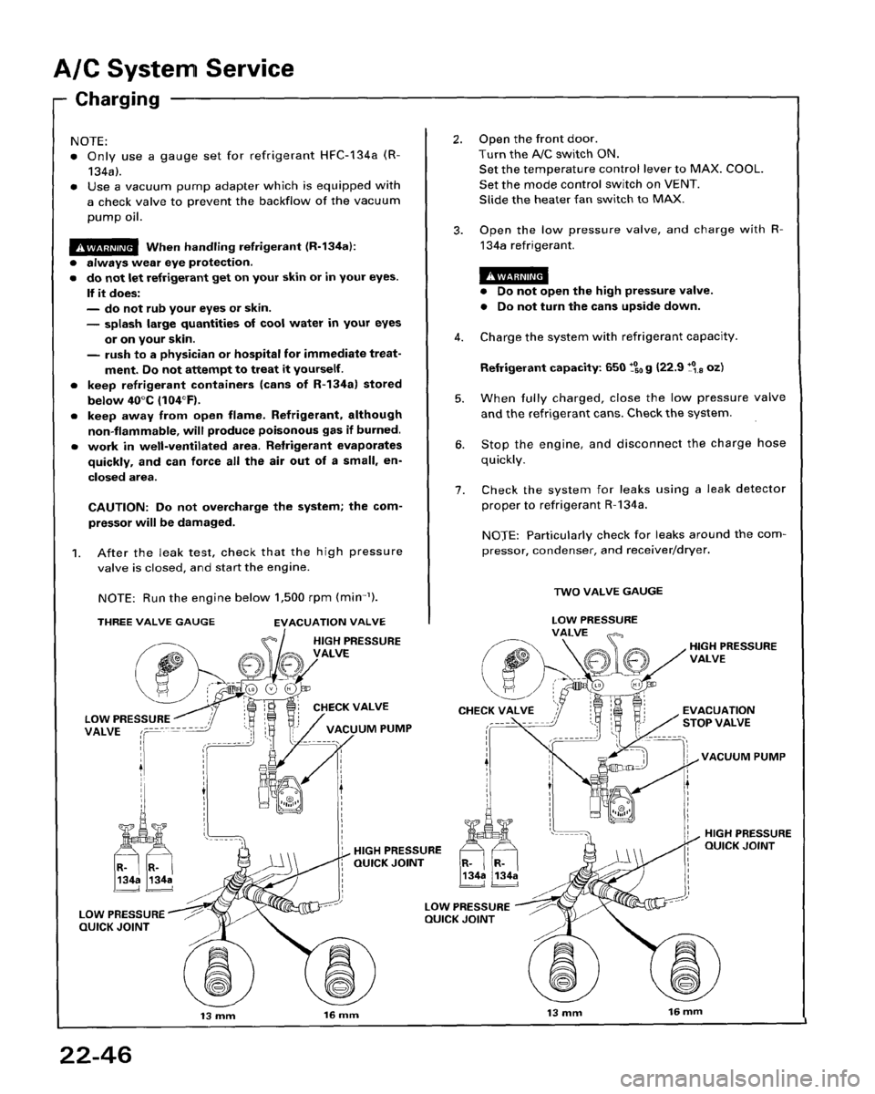 HONDA ACCORD 1995  Service Repair Manual 