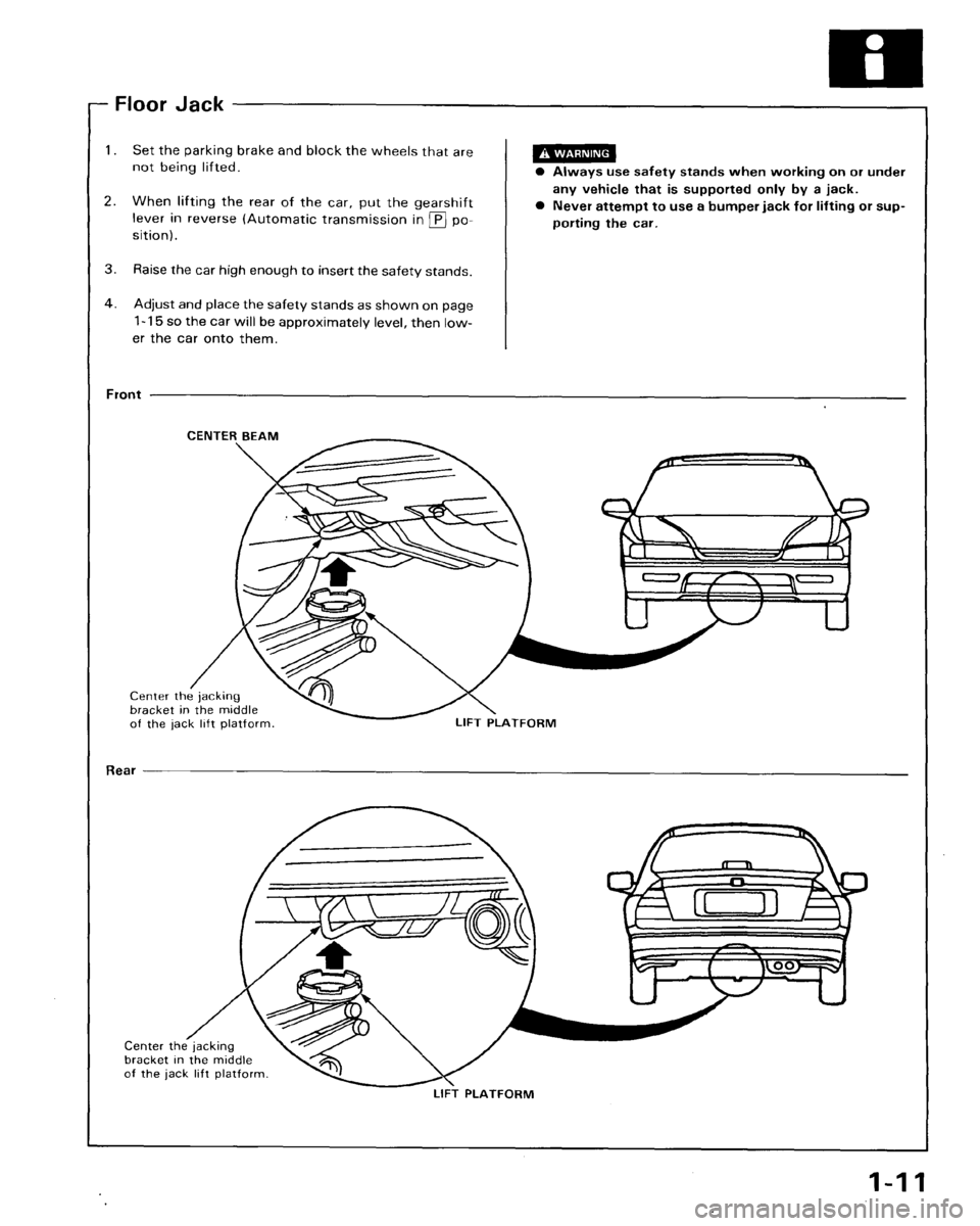 HONDA ACCORD 1995  Service Repair Manual 
