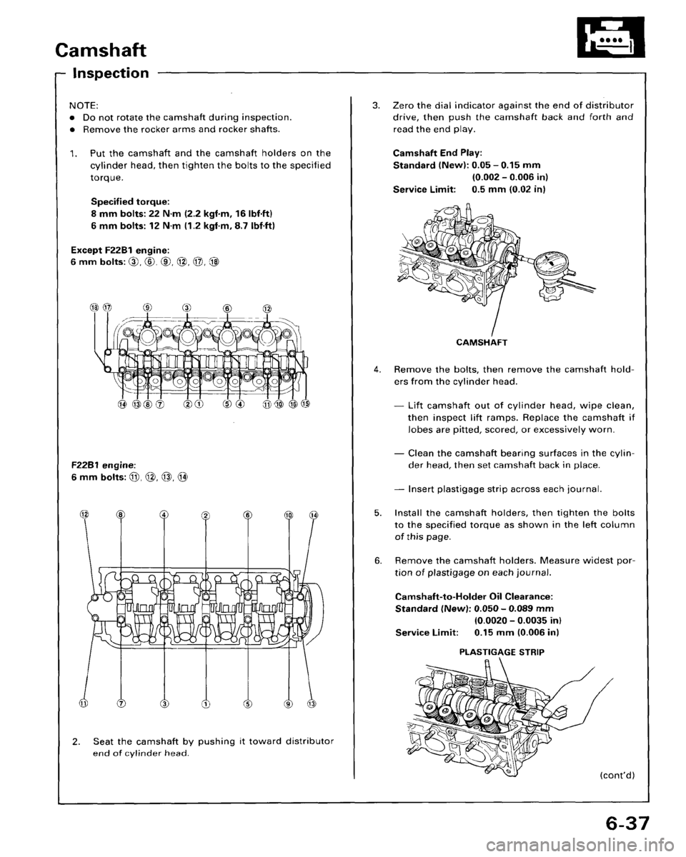 HONDA ACCORD 1995  Service Repair Manual 