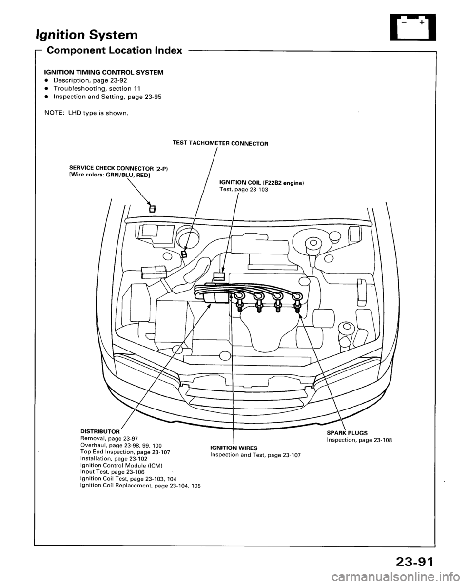 HONDA ACCORD 1995  Service Repair Manual 