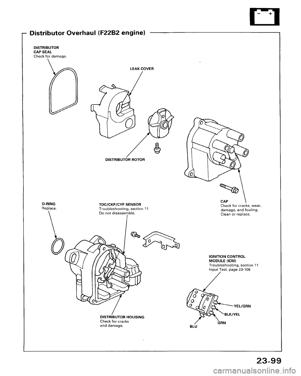 HONDA ACCORD 1995  Service Repair Manual 